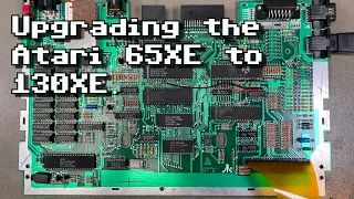 Atari 65XE to 130XE Upgrade