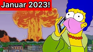Erschreckende Simpsons Vorhersagen für 2023 komplett!
