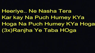 Official Lyrics of Race 3 - Heeriye Song | Meet Bros ft. Deep Money (HD Lyrics)