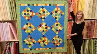 SCRAPS NO MORE!!! Donna's Scrap Buster Confetti Quilt