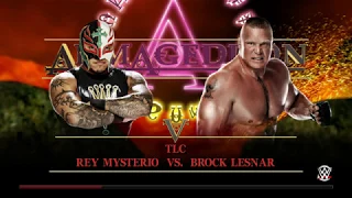 WWE 2K15 | Rey Mysterio Vs Brock Lesnar | Gameplay