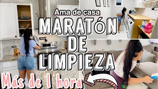 limpia conmigo Maratón de limpieza | Limpio toda mi casa | MOTÍVATE CONMIGO