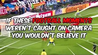 Unearthly Football Moments: Witness the Unbelievable on Camera!