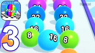 Ball Run 2048 - Gameplay Walkthrough Part 3 New Update Level 1-23 Ball Game (iOS, Android)