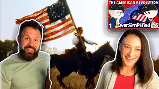 AUSTRALIAN HUSBAND AND WIFE watch The American Revolution Part 1 (oversimplified)