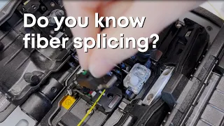 Do you know Fibre Splicing?
