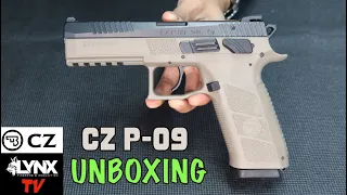 Lynx FA TV : Unboxing of the CZ P-09 9mm