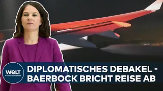 PEINLICH FÜR DEUTSCHLAND: Pannenflieger bremst Außenminister Baerbock endgültig aus | WELT Thema