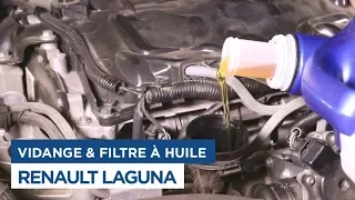 Renault Laguna - Faire la Vidange et Changer le Filtre à Huile