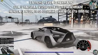 GTA5 NVR Benchmark in Intel I7 8700K + 16GB 3200Mhz Ram with GTX 1060 6GB (EXTREME LEVEL BENCHMARK)