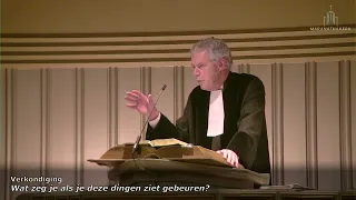 Dr. P.J. Visser | Mattheus 24:1-14 | Wat zeg je als je deze dingen ziet gebeuren?