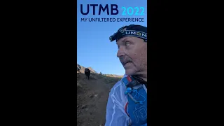 My Unfiltered UTMB Experience #utmb #shorts