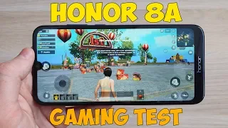 HONOR 8A GAMING TEST (HELIO P35) - ИГРОВОЙ ТЕСТ!