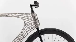 Arc Bicycle has 3D-printed steel frame created by TU Delft and MX3D