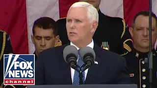 Pence delivers Memorial Day address at Arlington National Cemetery