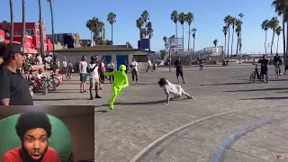 ALIEN BREAKS EARTHLING ANKLES! Reacting To Alien EXPOSES Humans in Basketball [Invades Earth]