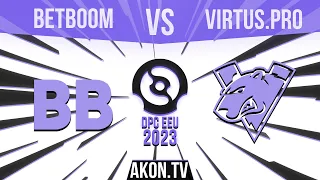 🔴DOTA 2 [RU] BetBoom vs Virtus.Pro [bo3] DPC CIS Tour 1, Upper Division, Table