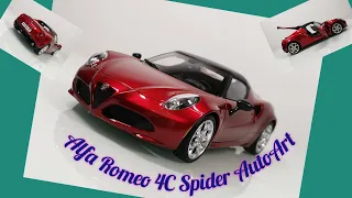 Alfa Romeo 4C Spider AutoArt