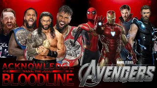 THE BLOODLINE Vs The Avengers Tag Team Elimination Match | Ps5 | WWE 2K22