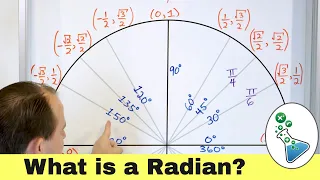 05 - What is a Radian Angle?  Convert Degrees to Radians & Radians to Degrees - Part 1