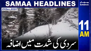 Samaa News Headlines 11 AM | SAMAA TV | 29 December 2022