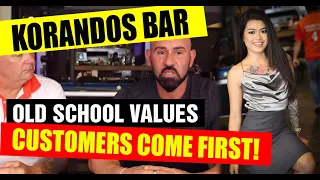 Pattaya Bars - Korandos Bar, old school values for customers in Soi Buakhao Pattaya City, 2021