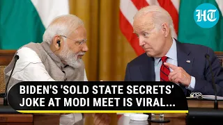 PM Modi Bursts Into Laughter After Biden's ‘Sold State Secrets’ Joke; Republicans Demand Impeachment