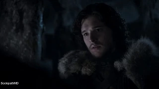 Game of Thrones: Jon Snow and Tyrion at the wall