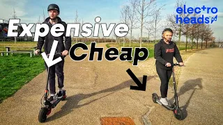 £300 e-scooter vs £1,700 e-scooter: How big is the difference??