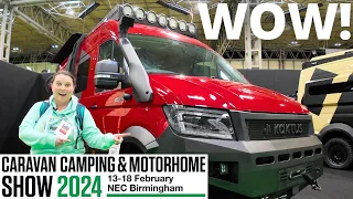 Our *TOP PICKS* from the 2024 Caravan Camping and Motorhome Show @ NEC!