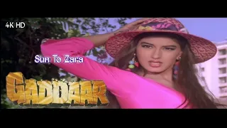 Sun To Zara || GADDAR || Sunil Shetty,Harish Kumar&Sonali Bendre || Full Video Song