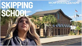 Skipping school (mom doesn't know )vlog#979