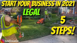 How to start a LEGAL business