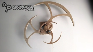 Aerial Kinetic Sculpture Prototype by DeGregorio Clockworks