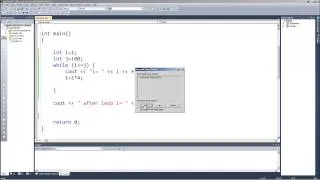 Programming in C & C++ Episode 0029 - While Loops 2