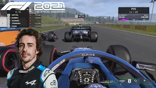 F1 2021 gameplay | Fernando Alonso in Alpine at Red Bull Ring (Austrian GP 2021)