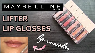 *NEW* Maybelline LIFTER LIP GLOSSES: Lip Swatches & Review