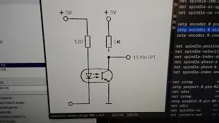 LinuxCNC подключение энкодера к LPT порту