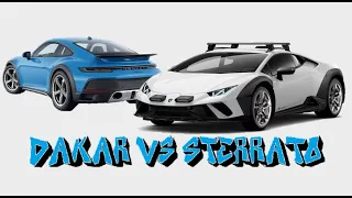 Porsche Dakar vs Lamborghini Huracan Sterrato Analysis