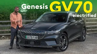Genesis GV70 2023 driven review: Posh or just overpriced ? / Electrifying