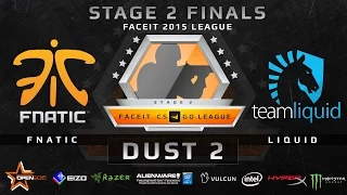 Fnatic vs Liquid - Dust 2 (FACEIT Stage 2 Finals)