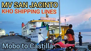 MV SAN JACINTO| KHO SHIPPING LINES| Mobo-Castilla, Sorsogon