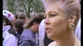 March on Washington 1993 - gay wedding - Michael Callen sings