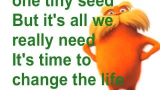 Let it grow Karaoke the Lorax