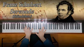 F. Schubert – Serenade (Ständchen), piano (tutorial), arr. by Fr. Liszt