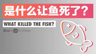 What killed the fish? | Chinese listening practice by GoEast Mandarin (HSK4 HSK5)