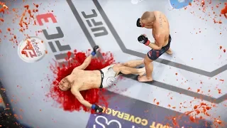 КРОВАВОЕ МЕСИВО в UFC RANKED TOP 10