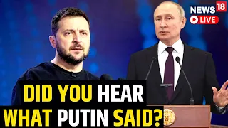 Russian President Putin Blames Zelenskyy’s Visit To US As Fuel To The Conflict | English News Live