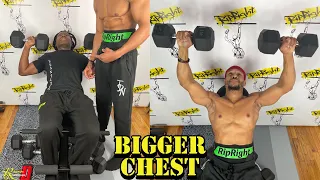 I Did Weights For A Month & Here’s What Happened Pt.2 | Bigger Chest Incline Bench | RipRight