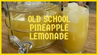 A Perfectly Easy And Refreshing Summertime Drink That I Always Enjoy/OLD SCHOOL PINEAPPLE LEMONADE